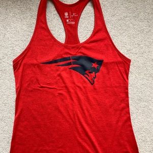 New England Patriots Racerback Tank Top M